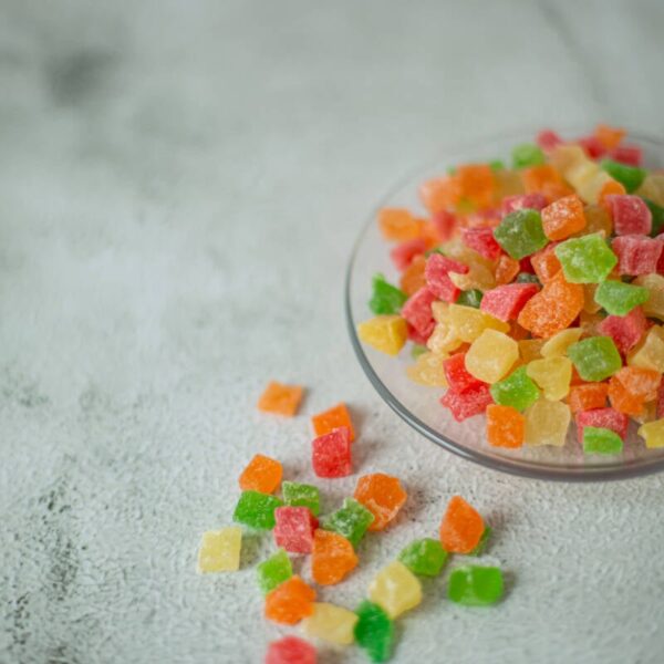 Candied Pineapple Chunks — 100g